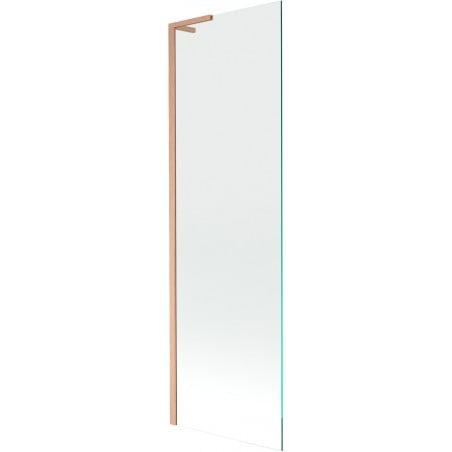Mexen Next L parawan nawannowy 1-skrzydłowy 60 x 150 cm, transparent, miedź szczotkowana - 895-060-000-03-00-65