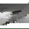 Mexen Next L parawan nawannowy 1-skrzydłowy 80 x 150 cm, szron, złoty - 895-080-000-03-30-50