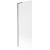 Mexen Next L parawan nawannowy 1-skrzydłowy 70 x 150 cm, szron, gun gray szczotkowany - 895-070-000-03-30-66
