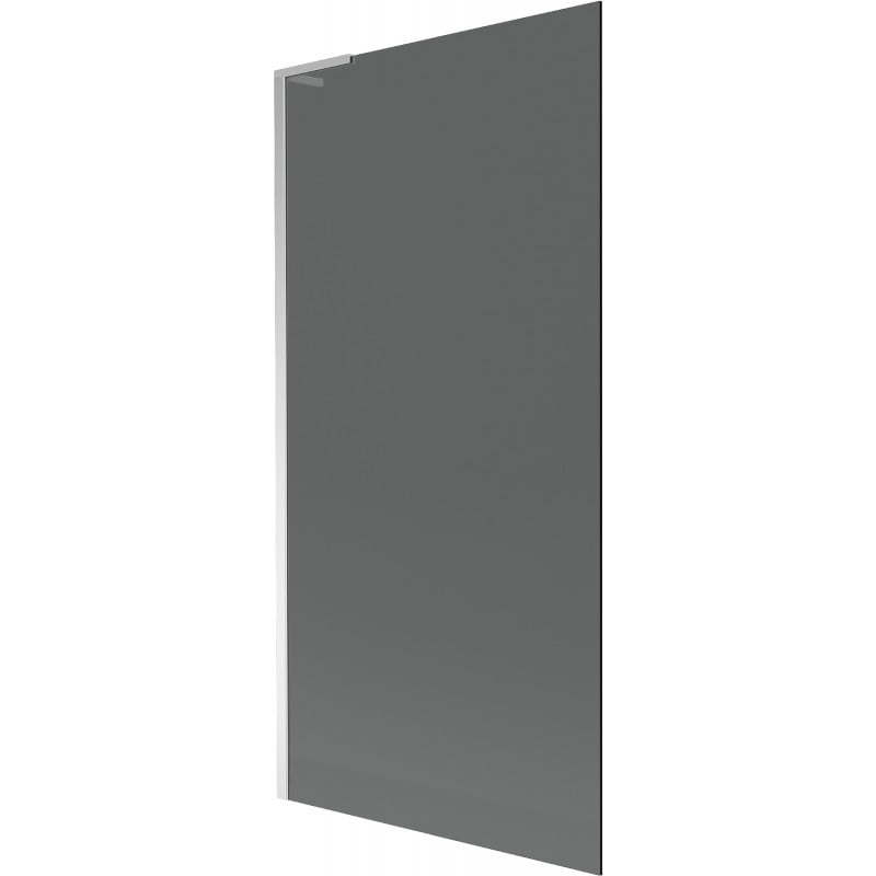 Mexen Next L parawan nawannowy 1-skrzydłowy 90, x 150 cm, grafit, chrom - 895-090-000-03-40-01