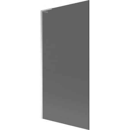 Mexen Next L parawan nawannowy 1-skrzydłowy 90, x 150 cm, grafit, chrom - 895-090-000-03-40-01