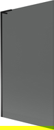 Mexen Next L parawan nawannowy 1-skrzydłowy 100 x 150 cm, grafit, czarny - 895-100-000-03-40-70