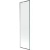 Mexen Next L parawan nawannowy 1-skrzydłowy 50 x 150 cm, czarna ramka, chrom - 895-050-000-03-70-01