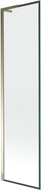 Mexen Next L parawan nawannowy 1-skrzydłowy 50 x 150 cm, czarna ramka, złoty - 895-050-000-03-70-50