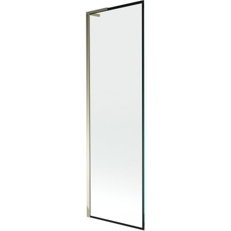 Mexen Next L parawan nawannowy 1-skrzydłowy 60 x 150 cm, czarna ramka, złoty - 895-060-000-03-70-50