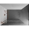 Mexen Kioto L ścianka prysznicowa Walk-in 120 x 200 cm, biały wzór, miedź szczotkowana - 800-120-103-65-85