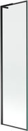 Mexen Next L parawan nawannowy 1-skrzydłowy 50 x 150 cm, czarna ramka, czarny - 895-050-000-03-70-70