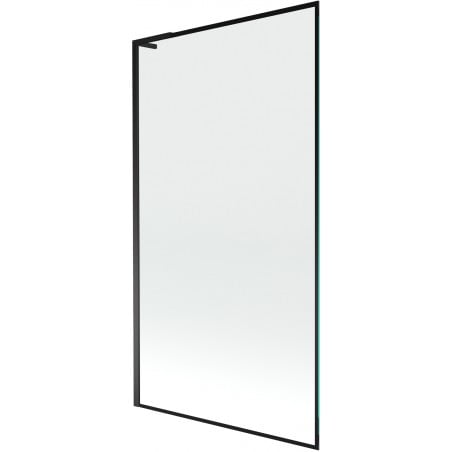 Mexen Next L parawan nawannowy 1-skrzydłowy 100 x 150 cm, czarna ramka, czarny - 895-100-000-03-70-70