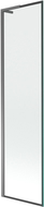 Mexen Next L parawan nawannowy 1-skrzydłowy 50 x 150 cm, czarna ramka, gun metal - 895-050-000-03-70-95