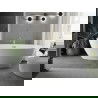 Mexen Eris wanna wolnostojąca 180 x 80 cm, biała, przelew złoty - 53441808000-50