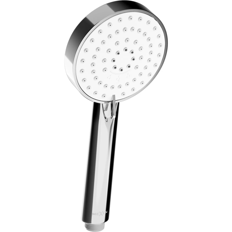 Mexen R-75 rączka prysznicowa 3-funkcyjna, chrom/biała - 79575-02