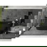 Mexen Montana wanna wolnostojąca 170 x 80 cm, czarna, przelew czarny - 52011708070-70
