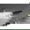 Mexen Next L parawan nawannowy 1-skrzydłowy 50 x 150 cm, prążki, biały - 895-050-000-03-09-20