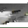 Mexen Next L parawan nawannowy 1-skrzydłowy 50 x 150 cm, prążki, złoty - 895-050-000-03-09-50