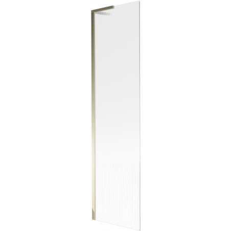 Mexen Next L parawan nawannowy 1-skrzydłowy 50 x 150 cm, prążki, złoty - 895-050-000-03-09-50