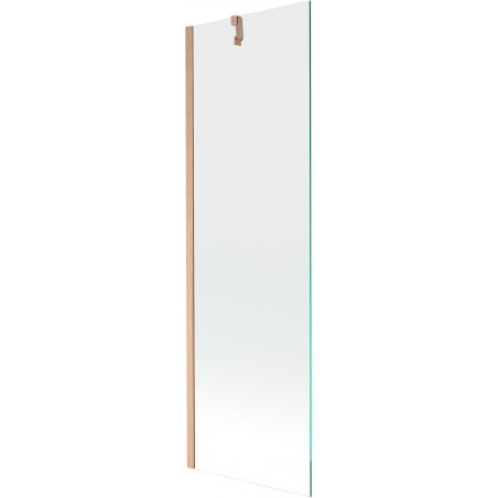 Mexen Next parawan nawannowy 1-skrzydłowy 60 x 150 cm, transparent, miedź szczotkowana - 895-060-000-00-00-65