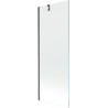 Mexen Next parawan nawannowy 1-skrzydłowy 70 x 150 cm, transparent, gun gray szczotkowany - 895-070-000-00-00-66