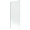Mexen Next parawan nawannowy 1-skrzydłowy 80 x 150 cm, transparent, gun gray szczotkowany - 895-080-000-00-00-66