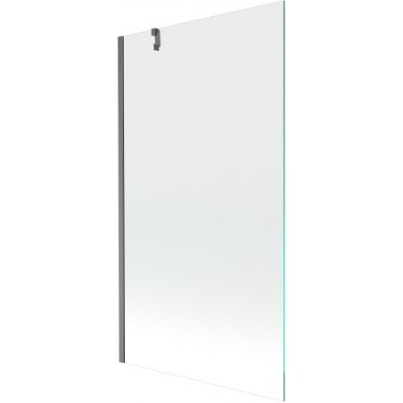 Mexen Next parawan nawannowy 1-skrzydłowy 100 x 150 cm, transparent, gun gray szczotkowany - 895-100-000-00-00-66