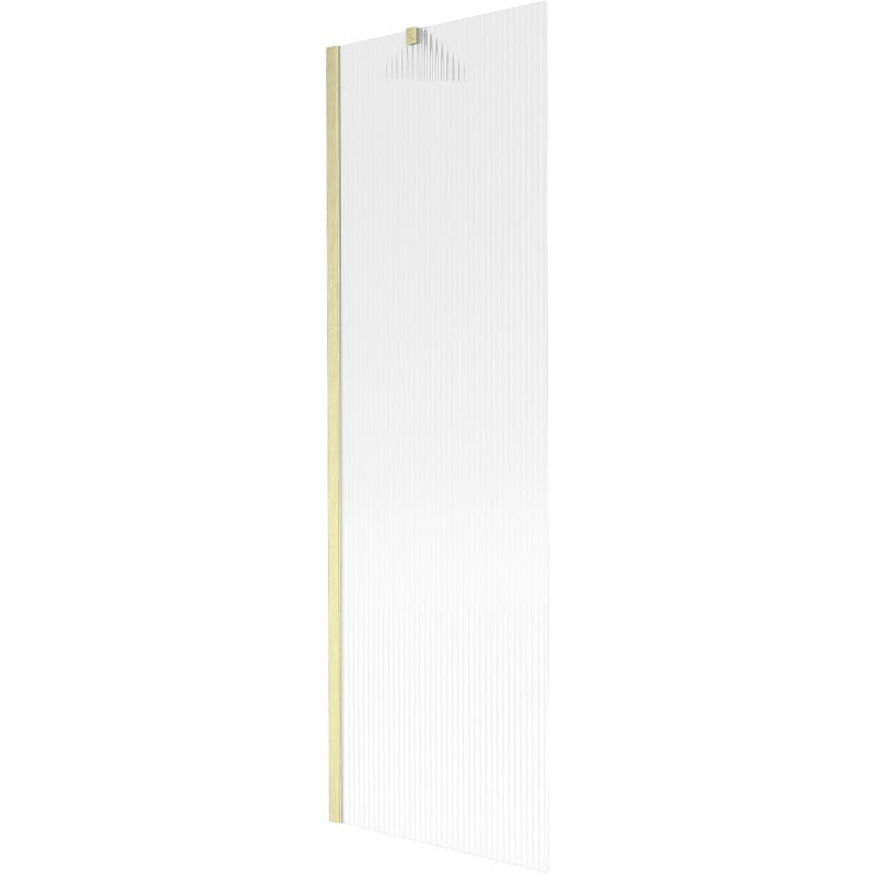 Mexen Next parawan nawannowy 1-skrzydłowy 60 x 150 cm, prążki, złoty szczotkowany - 895-060-000-00-09-55