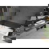 Mexen Next parawan nawannowy 1-skrzydłowy 50 x 150 cm, prążki, gun gray szczotkowany - 895-050-000-00-09-66