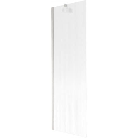 Mexen Next parawan nawannowy 1-skrzydłowy 60 x 150 cm, prążki, nikiel szczotkowany - 895-060-000-00-09-97