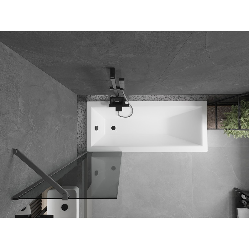 Mexen Next parawan nawannowy 1-skrzydłowy 50 x 150 cm, grafit, gun metal - 895-050-000-00-40-95
