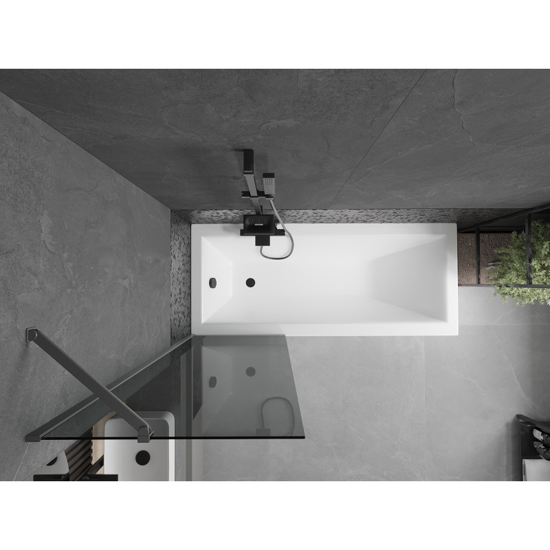 Mexen Next parawan nawannowy 1-skrzydłowy 60 x 150 cm, grafit, gun metal - 895-060-000-00-40-95
