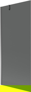 Mexen Next parawan nawannowy 1-skrzydłowy 80 x 150 cm, grafit, gun metal - 895-080-000-00-40-95