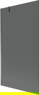 Mexen Next parawan nawannowy 1-skrzydłowy 100 x 150 cm, grafit, gun metal - 895-100-000-00-40-95