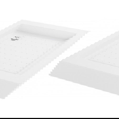 Mexen Rio brodzik kwadratowy 80 x 80 cm, biały - 45108080