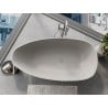 Mexen Imola wanna wolnostojąca z konglomeratu 150 x 77 cm, beton mat - 57281507661