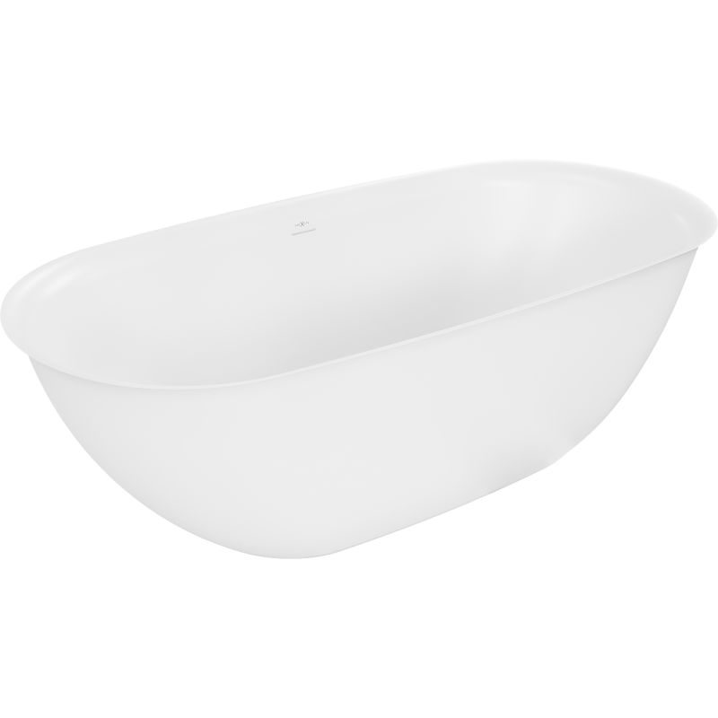 Mexen Siena wanna wolnostojąca z konglomeratu 170 x 80 cm, biała mat - 57291708000