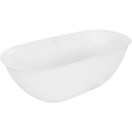 Mexen Siena wanna wolnostojąca z konglomeratu 170 x 80 cm, biała mat - 57291708000