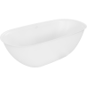 Mexen Siena wanna wolnostojąca z konglomeratu 170 x 80 cm, biała mat - 57291708000