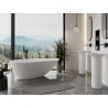Mexen Milano wanna wolnostojąca z konglomeratu 150 x 82 cm, biała mat - 57301508500