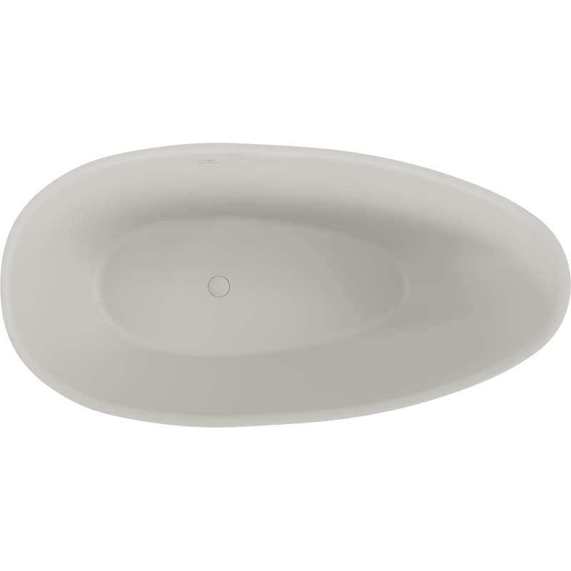 Mexen Milano wanna wolnostojąca z konglomeratu 150 x 82 cm, beton mat - 57301508561
