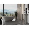 Mexen Milano wanna wolnostojąca z konglomeratu 170 x 86 cm, beton mat - 57301708561