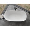 Mexen Como wanna wolnostojąca z konglomeratu 150 x 82 cm, biała mat - 57311508200