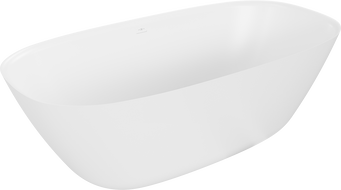 Mexen Como wanna wolnostojąca z konglomeratu 170 x 82 cm, biała mat - 57311708200