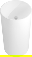Mexen Ajax-01 umywalka wolnostojąca z konglomeratu 45 x 45 cm, biała mat - 26504500