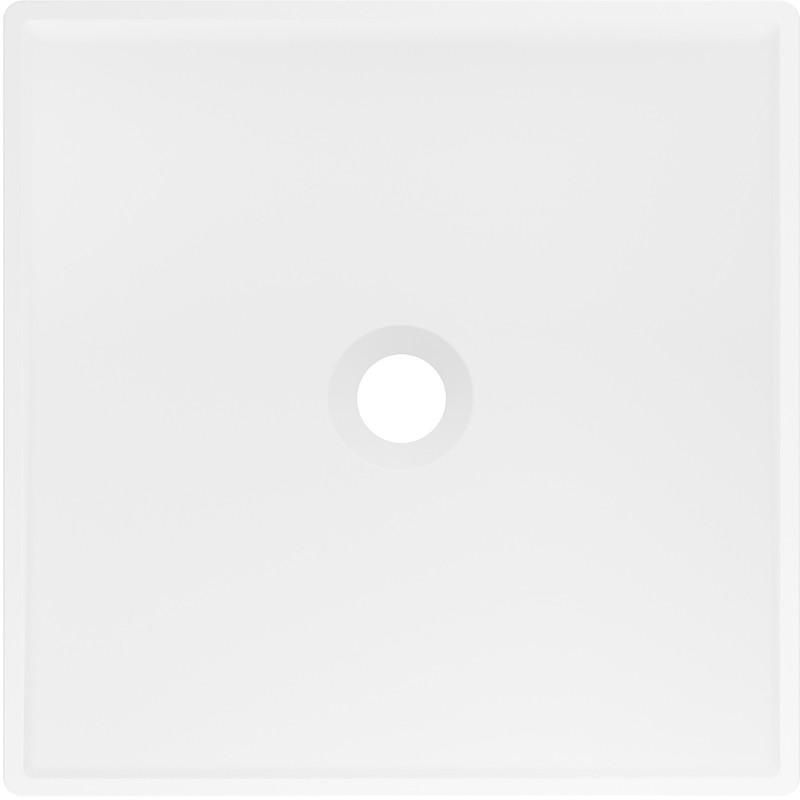 Mexen Xola-1 umywalka wolnostojąca z konglomeratu 40 x 40 cm, biała mat - 26594000