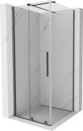 Mexen Velar kabina prysznicowa rozsuwana 90 x 90 cm, transparent, gun metal - 871-090-090-01-95