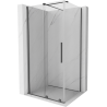 Mexen Velar kabina prysznicowa rozsuwana 100 x 80 cm, transparent, gun metal - 871-100-080-01-95