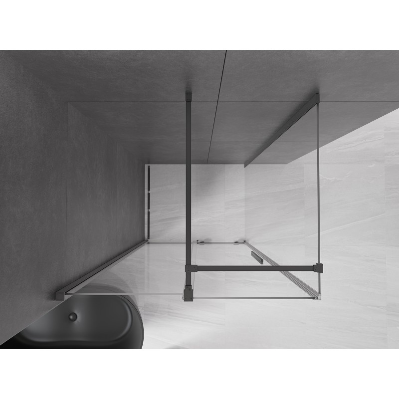 Mexen Velar kabina prysznicowa rozsuwana 110 x 70 cm, transparent, gun metal - 871-110-070-01-95