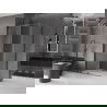 Mexen Velar kabina prysznicowa rozsuwana 110 x 100 cm, transparent, gun metal - 871-110-100-01-95