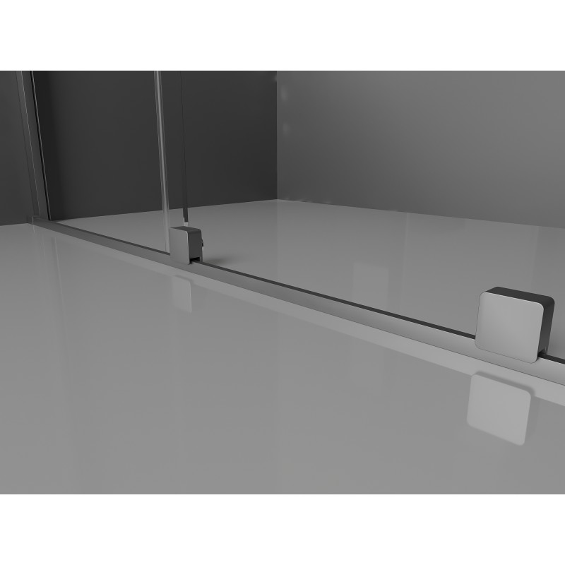 Mexen Velar kabina prysznicowa rozsuwana 120 x 85 cm, transparent, gun metal - 871-120-085-01-95