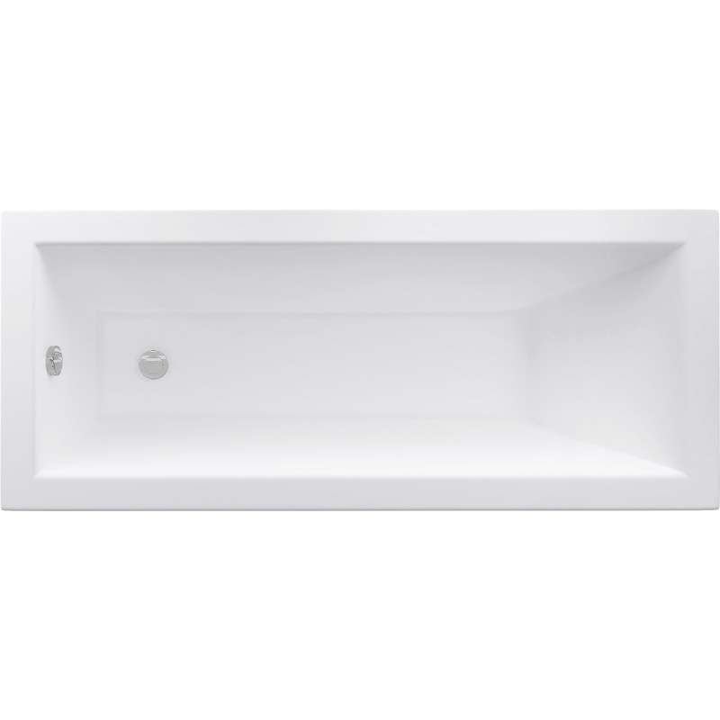 Mexen Cubik wanna prostokątna 160 x 70 cm z obudową, biała - 55031607000X