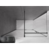 Mexen Velar kabina prysznicowa rozsuwana 130 x 70 cm, transparent, gun metal - 871-130-070-01-95