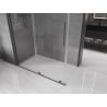Mexen Velar kabina prysznicowa rozsuwana 140 x 70 cm, transparent, gun metal - 871-140-070-01-95